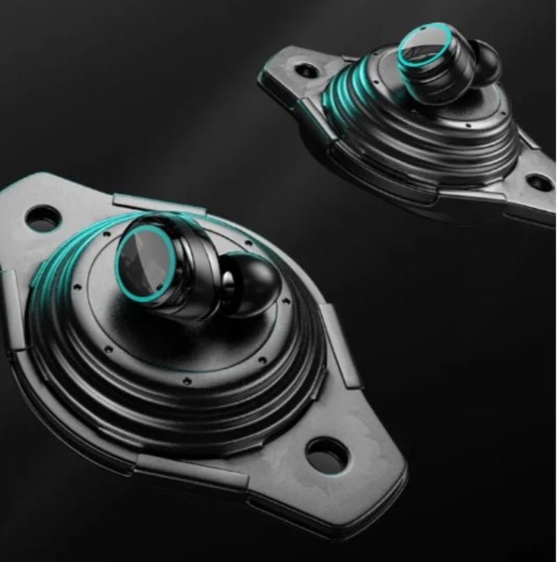 Fones De Ouvido Esportivos TWS M25 Sem Fio Bluetooth 5.3 Earbuds Com LED Microphone Estéreo Para jogos