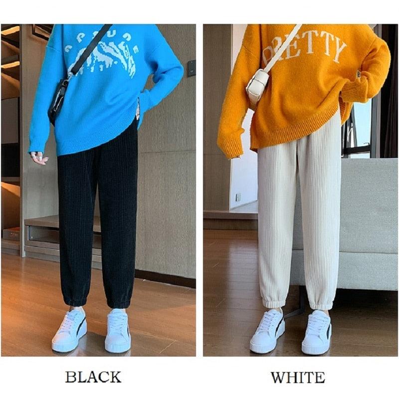 Mulheres Loose Casual Pants Slim - SELETO