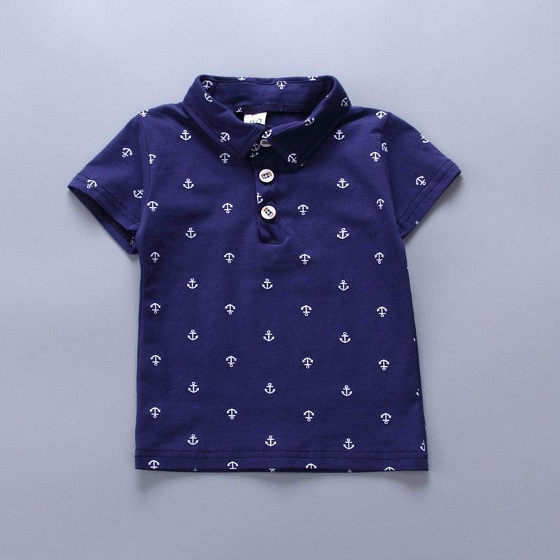 Conjunto Infantil Criança Menino Short + Camisa Polo - SELETO