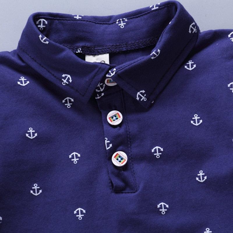 Conjunto Infantil Criança Menino Short + Camisa Polo - SELETO