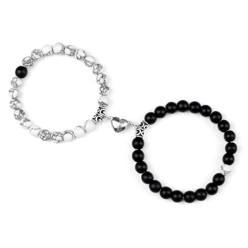 2 pçs/set Ímã Braceletes Casal Vintage - SELETO