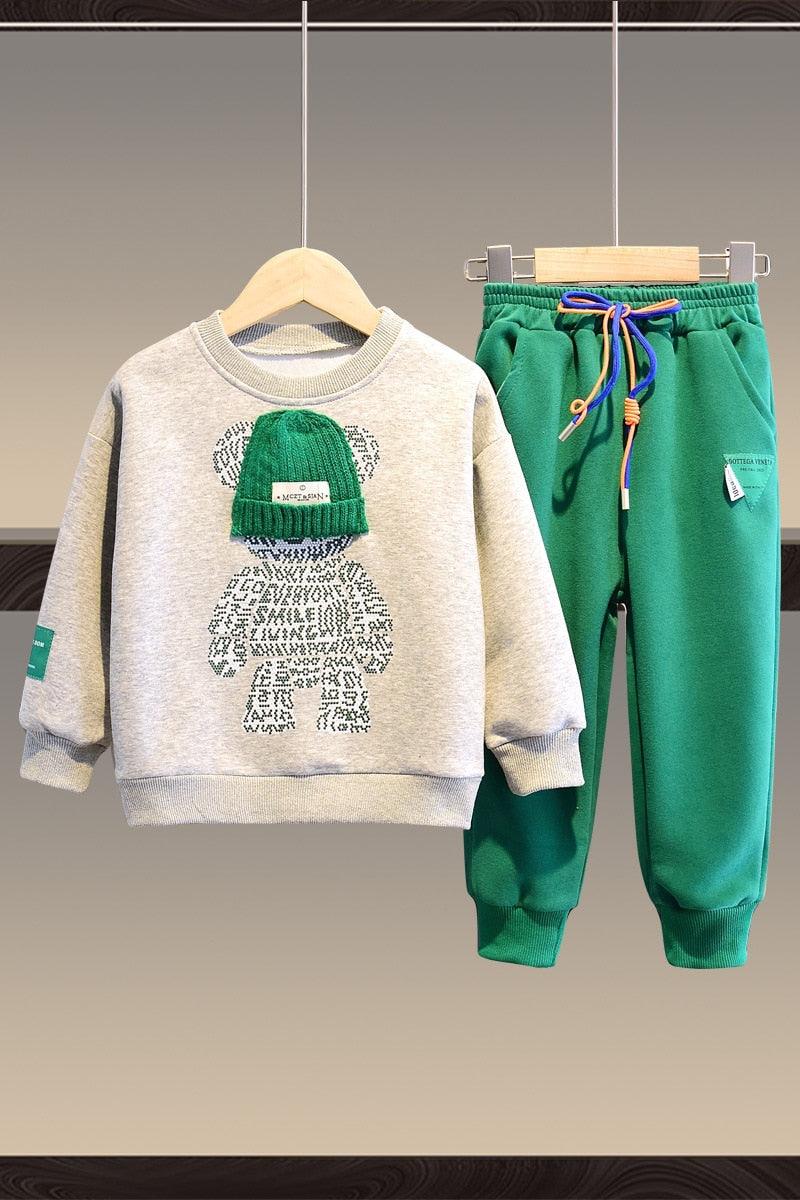 Conjunto de 2peças com forro de lã - SELETO