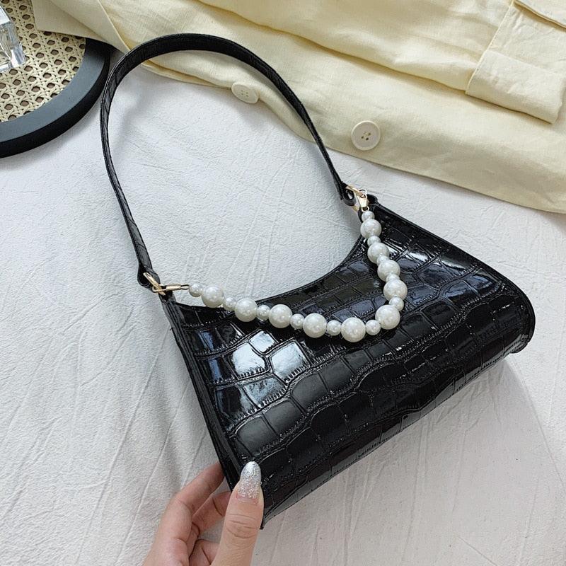 Bolsa nas axilas feminina retrô - SELETO