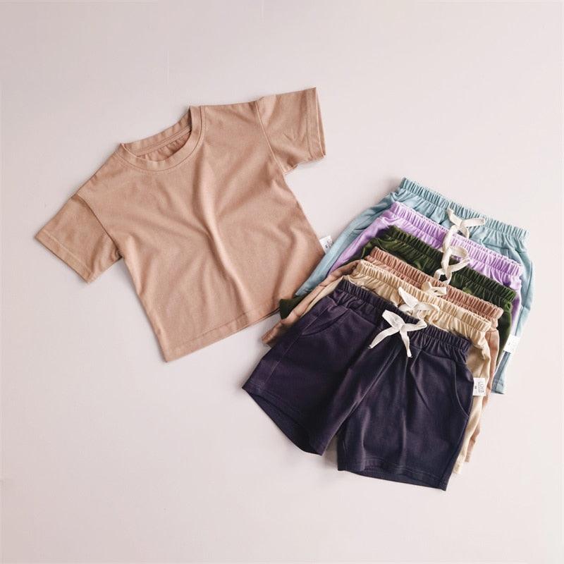Conjunto infantil - tons pasteis - SELETO