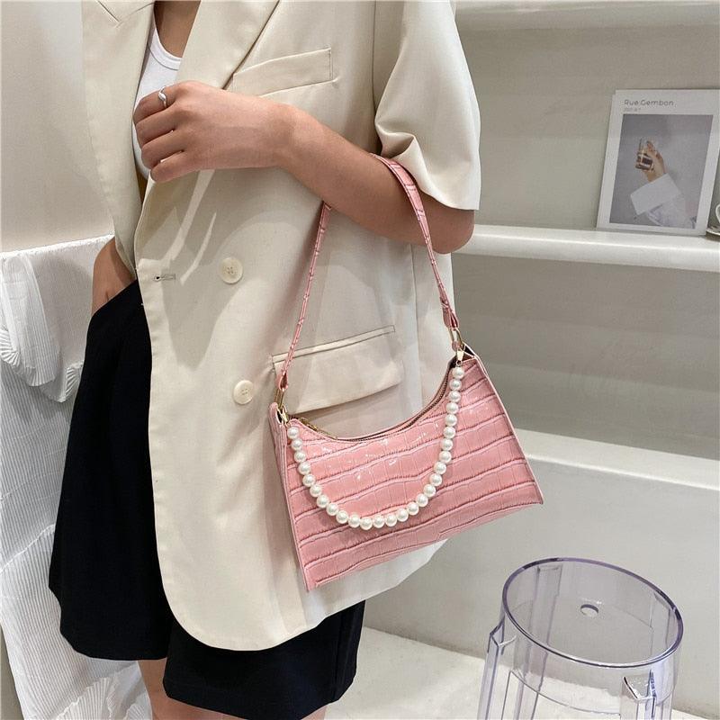 Bolsa nas axilas feminina retrô - SELETO