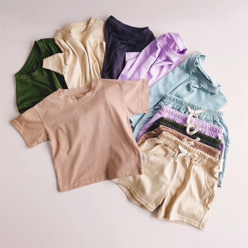 Conjunto infantil - tons pasteis - SELETO