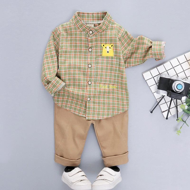 Conjunto kids - camisa e calça - SELETO