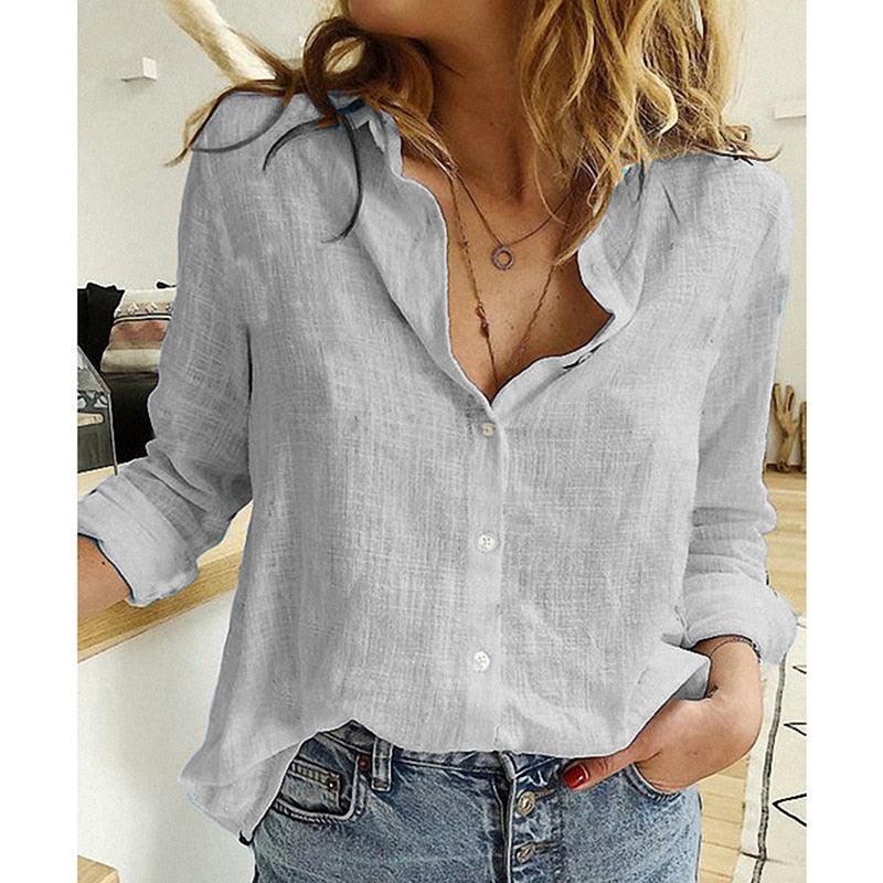 Camisas e blusas femininas de linho - SELETO