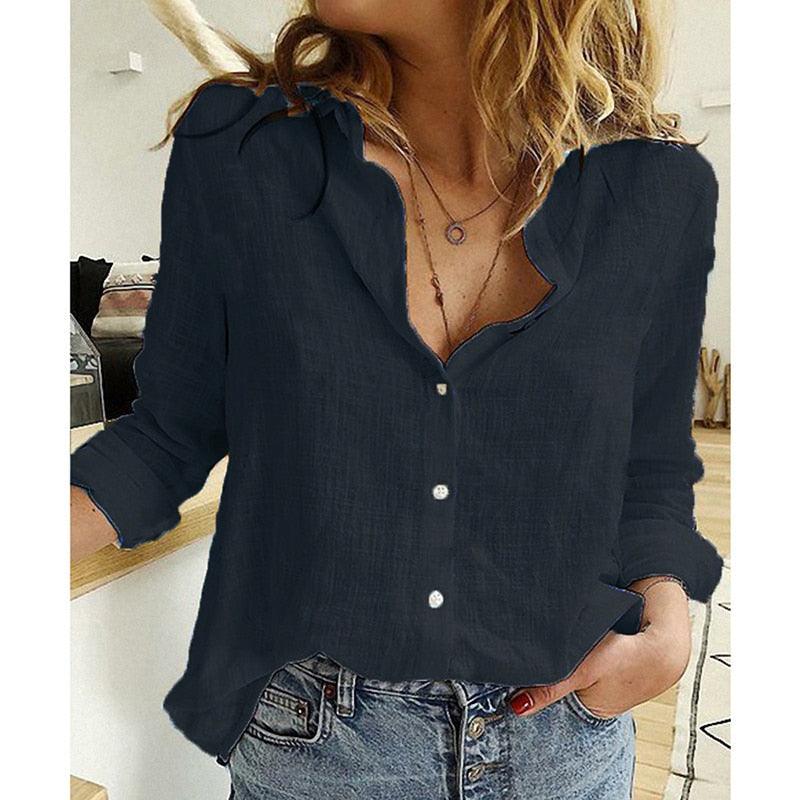 Camisas e blusas femininas de linho - SELETO