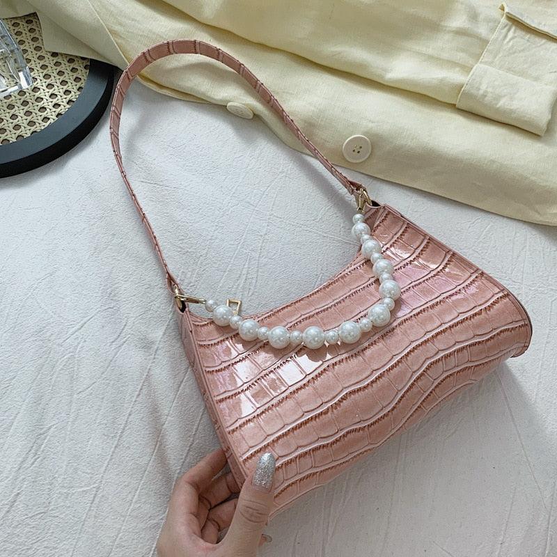 Bolsa nas axilas feminina retrô - SELETO