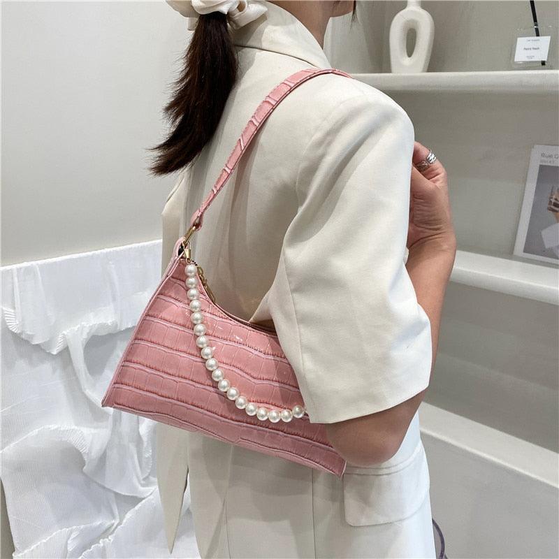 Bolsa nas axilas feminina retrô - SELETO