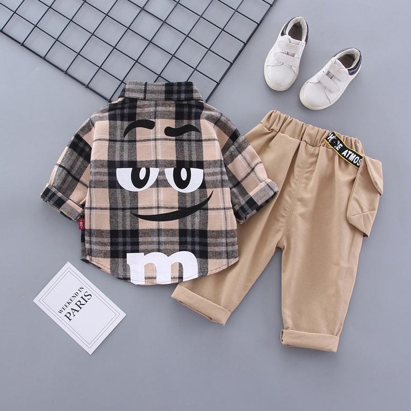 Conjunto kids - camisa e calça - SELETO