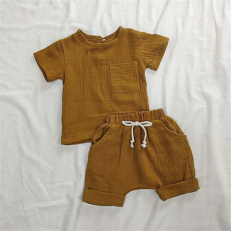 Conjunto de Algodão Orgânico Infantil - SELETO