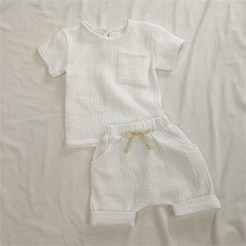 Conjunto de Algodão Orgânico Infantil - SELETO