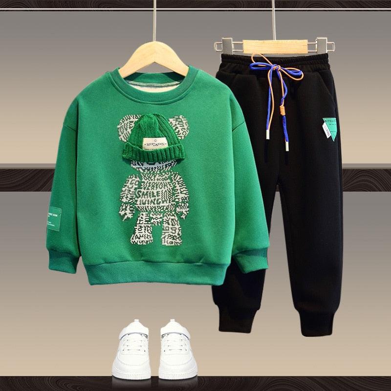 Conjunto de 2peças com forro de lã - SELETO