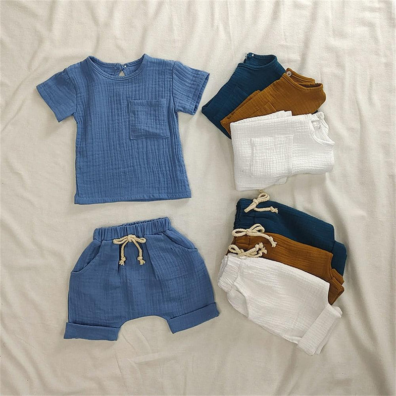 Conjunto de Algodão Orgânico Infantil - SELETO