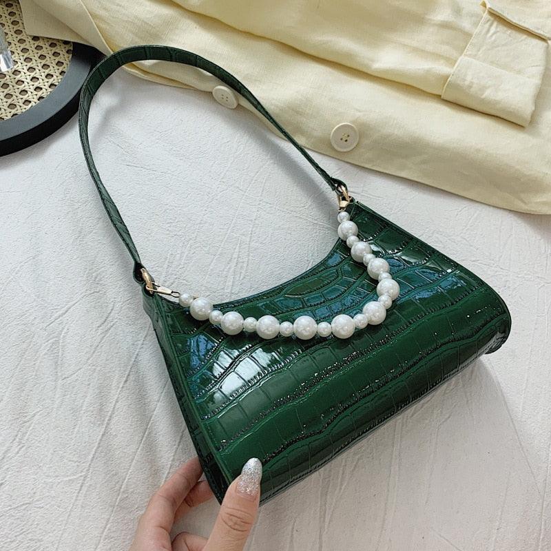 Bolsa nas axilas feminina retrô - SELETO