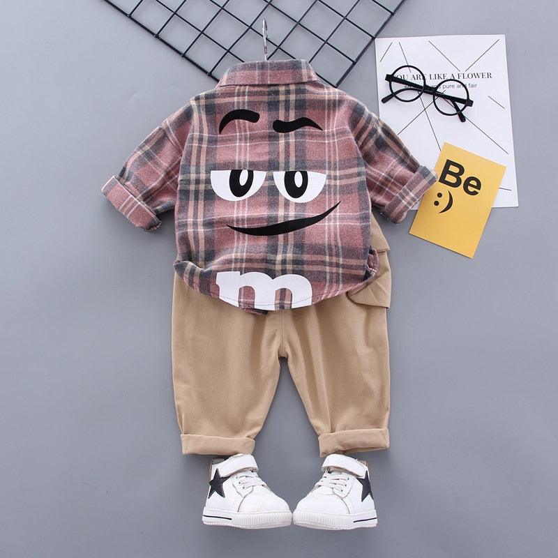 Conjunto kids - camisa e calça - SELETO