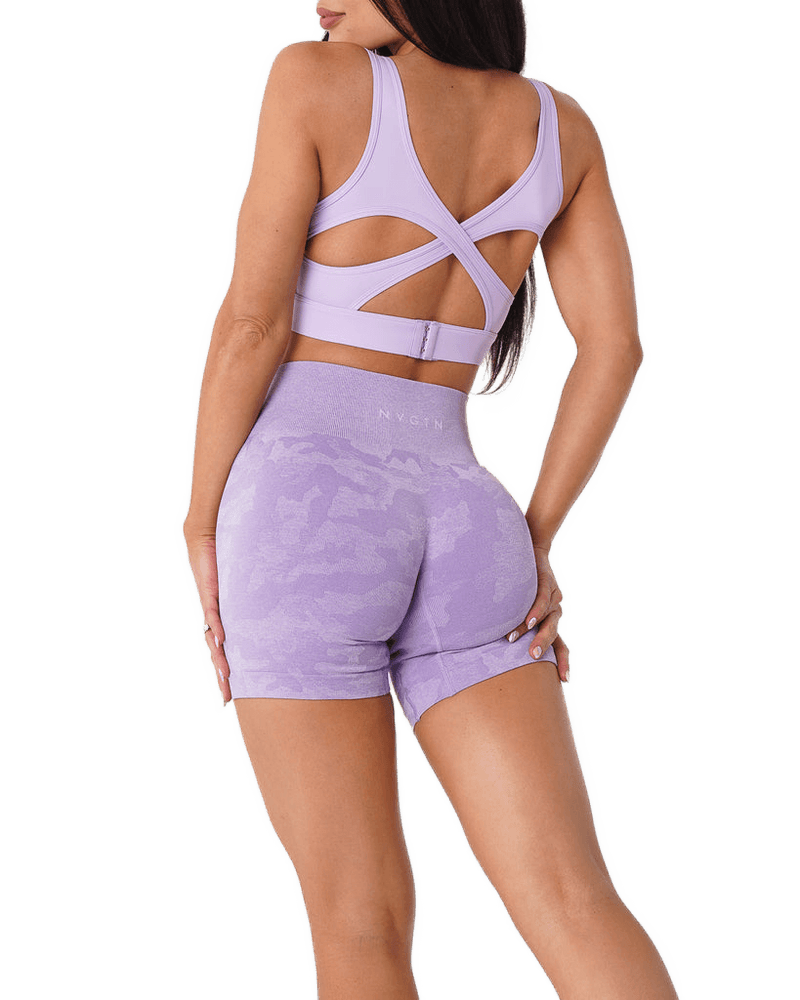 Shorts sem costura camuflado - SELETO