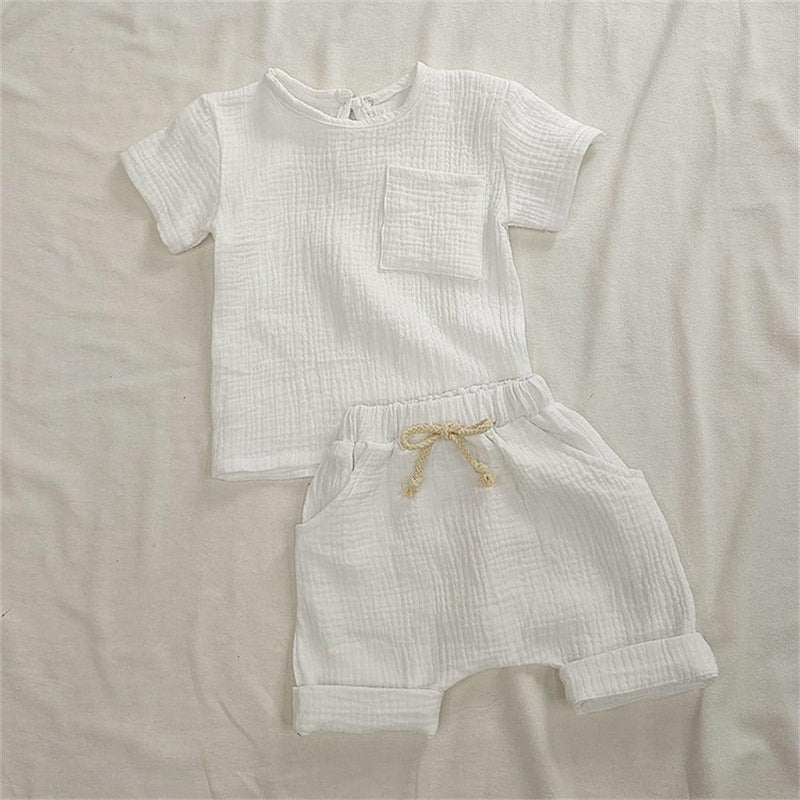 Conjunto de Algodão Orgânico Infantil - SELETO