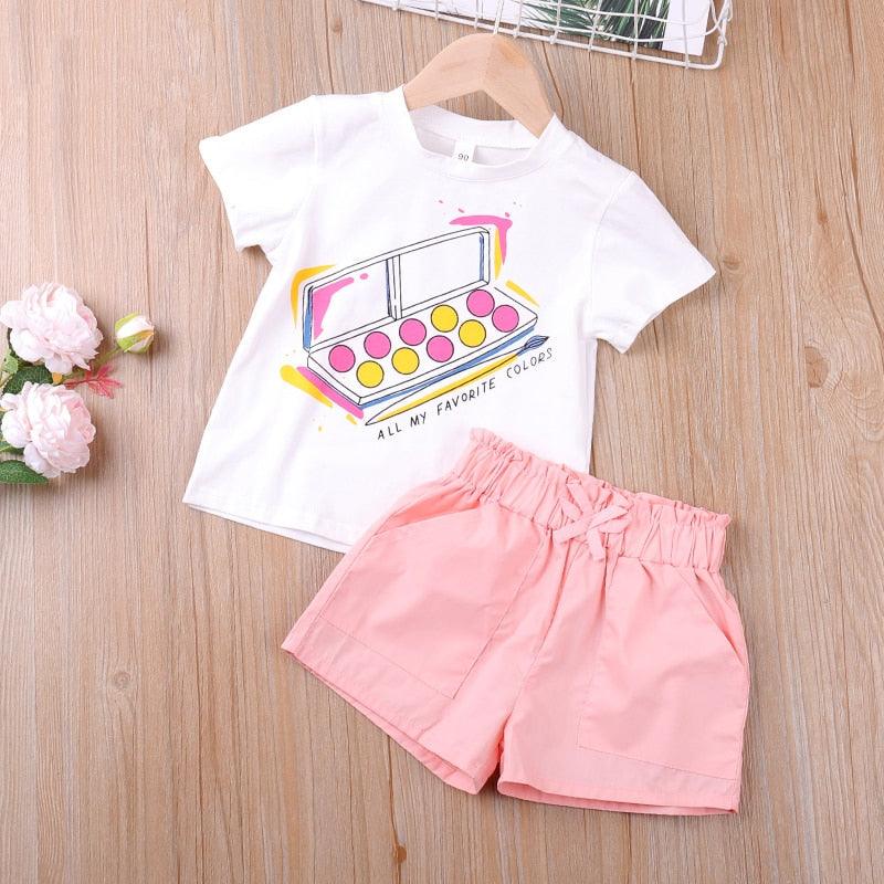 CONJUNTO INFANTIL SAIA JEANS - SELETO